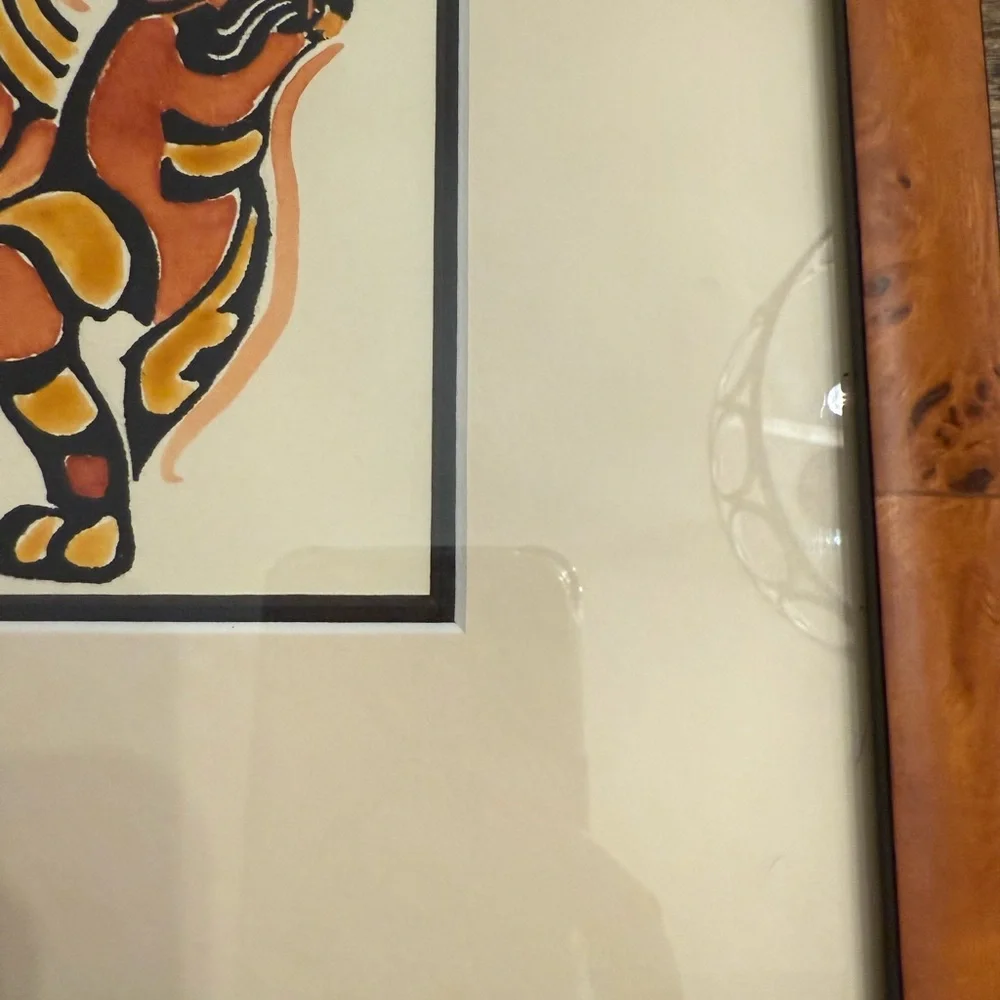 Framed Dick Whittington’s cat style Art Print with Frame - Picture 6 of 10
